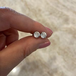 Diamonique 2cttw Stud Earrings